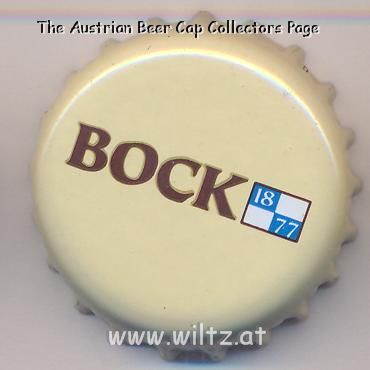 Beer cap Nr.6185: Bock 1877 produced by Birra Poretti/Milano