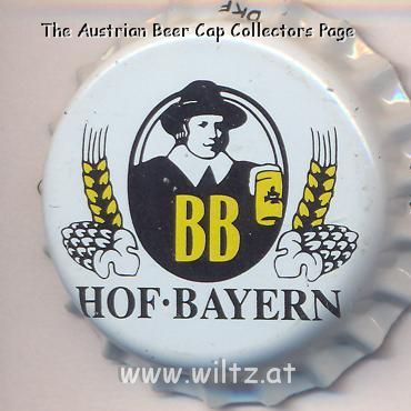 Beer cap Nr.6195: Hof Bräu produced by Bürgerbräu Hof/Hof
