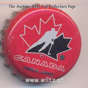 Beer cap Nr.6264: Canadian produced by Molson Brewing/Ontario