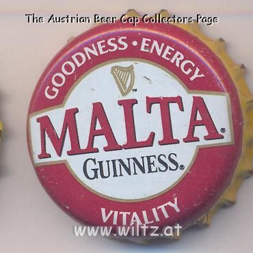Beer cap Nr.6308: Malta Guinness produced by Guinness Nigeria PLC/Lagos