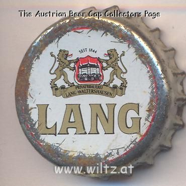 Beer cap Nr.6327: Lang Pils Das Original produced by Privatbrauerei Lang/Waltershausen