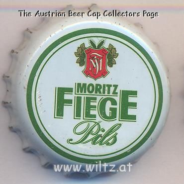 Beer cap Nr.6337: Pils produced by Brauerei Moritz Fiege/Bochum