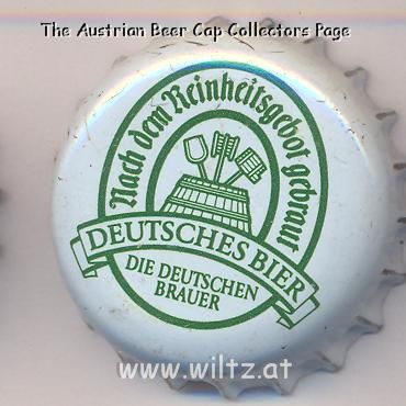 Beer cap Nr.6352: different brands produced by  Generic cap/ used by different breweries