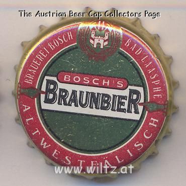 Beer cap Nr.6354: Braunbier produced by Privatbrauerei Bosch/Bad Laasphe