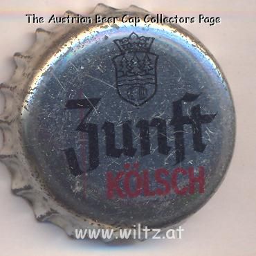 Beer cap Nr.6361: Zunft Kölsch produced by Erzquell Brauerei Bielstein Haas & Co. KG/Wiehl