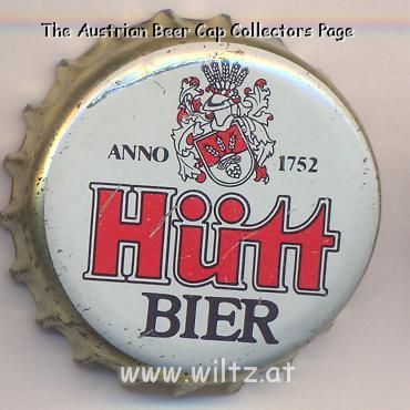 Beer cap Nr.6369: Hütt Bier produced by Hütt-Brauerei Bettenhäuser KG/Baunatal