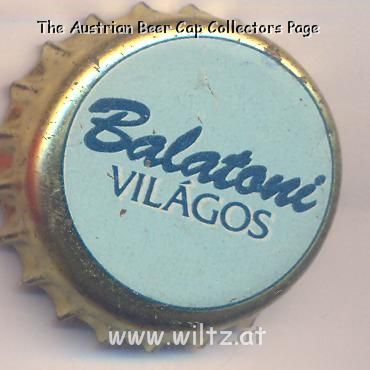 Beer cap Nr.6401: Balatoni Vilagos produced by Dreher Sörgyarak/Budapest