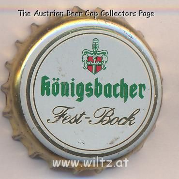 Beer cap Nr.6453: Fest Bock produced by Königsbacher/Koblenz