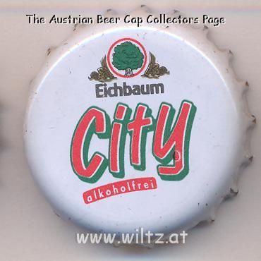 Beer cap Nr.6475: Eichbaum City produced by Eichbaum-Brauereien AG/Mannheim