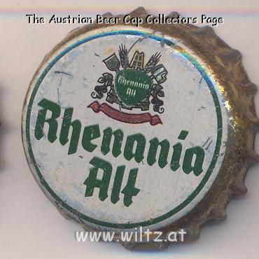 Beer cap Nr.6520: Rhenania Alt produced by Privat-Brauerei Rhenania Robert Wirichs KG/Krefeld