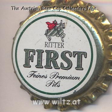 Beer cap Nr.6530: Ritter First produced by Union Ritter Brauerei/Dortmund