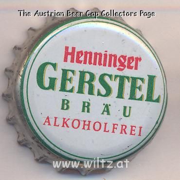 Beer cap Nr.6545: Gerstel Alkoholfrei produced by Henninger/Frankfurt