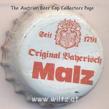Beer cap Nr.6554: Original Bayrisch Malz produced by Will Bräu - Hochstiftliches Brauhaus Bayern/Motten