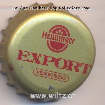 Beer cap Nr.6561: Export produced by Henninger/Frankfurt