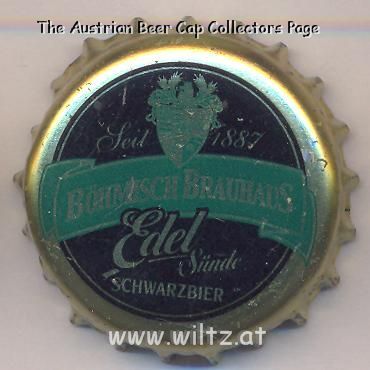 Beer cap Nr.6582: Edel Sünde Schwarzbier produced by Privatbrauerei Böhmisch Brauhaus Gmbh/GrossRöhrsdorf