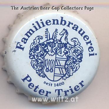 Beer cap Nr.6604: Hopfenperle Pils produced by Familienbrauerei Peter Trier/Schwarzbach