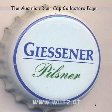 Beer cap Nr.6623: Giessener Pilsner produced by Giessener Brauhaus und Spiritusfab A&W Denninghoff/Giessen