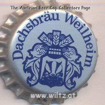 Beer cap Nr.6624: all brands produced by Dachsbräu/Weilheim