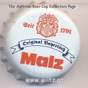 Beer cap Nr.6631: Original Bayerisch Malz produced by Will Bräu - Hochstiftliches Brauhaus Bayern/Motten