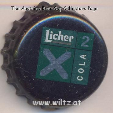 Beer cap Nr.6633: Licher X Cola produced by Licher Privatbrauerei Ihring-Melchior KG/Lich