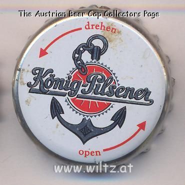 Beer cap Nr.6678: König Pilsener produced by König-Brauerei GmbH & Co. KG/Duisburg