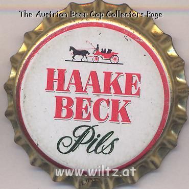 Beer cap Nr.6690: Haake Beck Pils produced by Haake-Beck Brauerei AG/Bremen