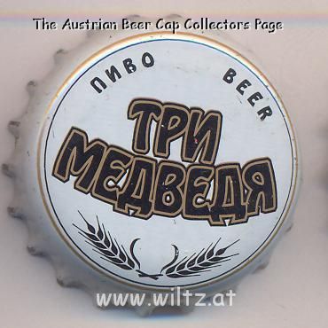 Beer cap Nr.6704: Tri Medvedya produced by Ostmark/Kaliningrad