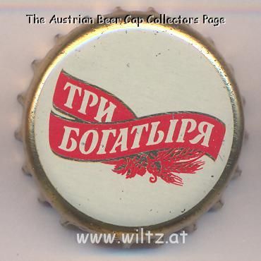 Beer cap Nr.6771: Tri Bogatyrja Light produced by Kalughsky Brew Co. (SABMiller RUS Kaluga)/Kaluga