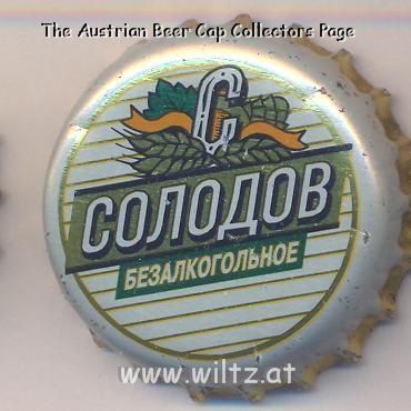 Beer cap Nr.6795: Solodov Non Alcoholic produced by Red East/Kazan