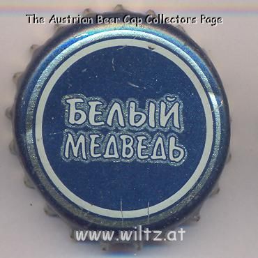Beer cap Nr.6842: White Bear Non Alcoholic produced by OAO Amstar/Ufa