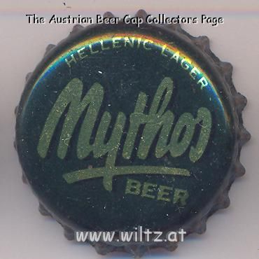 Beer cap Nr.7016: Mythos produced by Northern Greece Breweries/Salonicco