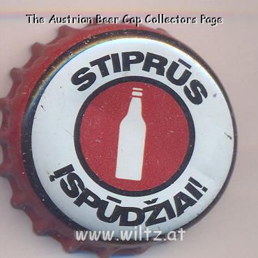 Beer cap Nr.7068: Laimingas produced by Utenos Alus/Utena