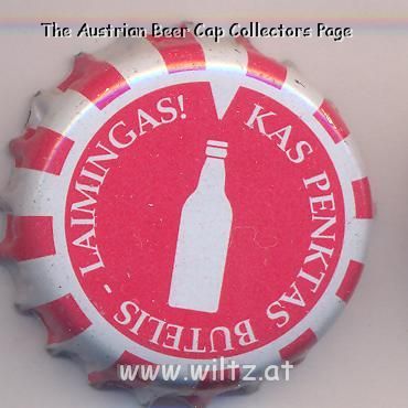Beer cap Nr.7069: Laimingas produced by Utenos Alus/Utena