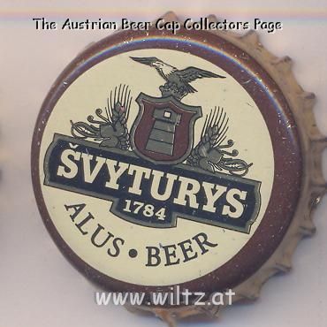 Beer cap Nr.7094: Baltija 5.9% produced by Svyturys/Klaipeda