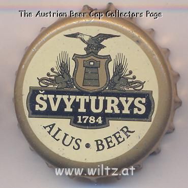 Beer cap Nr.7095: Gintarinis produced by Svyturys/Klaipeda
