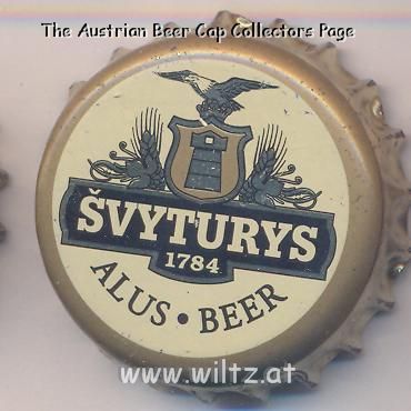 Beer cap Nr.7096: Gintarinis produced by Svyturys/Klaipeda
