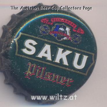 Beer cap Nr.7099: Pilsner produced by Saku Brewery/Saku-Harju