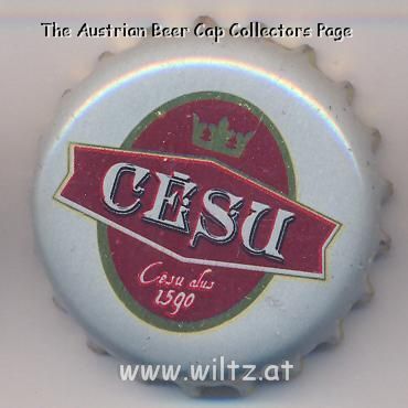 Beer cap Nr.7102: Cesu Premium produced by A/S Cesu Alus/Cesis