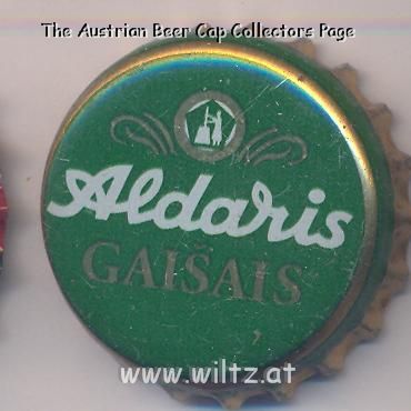 Beer cap Nr.7114: Gaisais produced by Aldaris/Riga