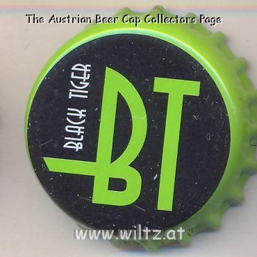Beer cap Nr.7151: Black Tiger produced by Tucher Bräu AG/Nürnberg