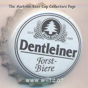 Beer cap Nr.7155: Dentleiner Forstbier produced by Hauff Bräu/Lichtenau