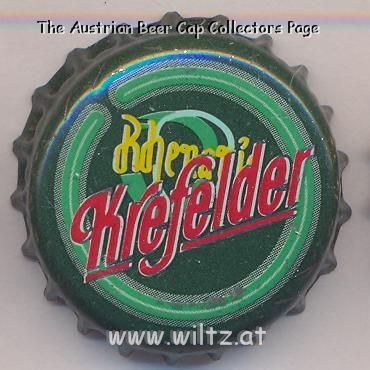 Beer cap Nr.7157: Krefelder produced by Privat-Brauerei Rhenania Robert Wirichs KG/Krefeld