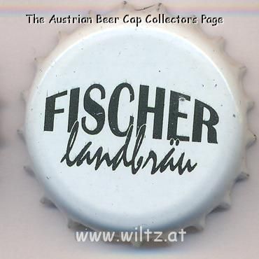 Beer cap Nr.7164: Fischer Landbräu produced by Fischer Bräu/Wieseth