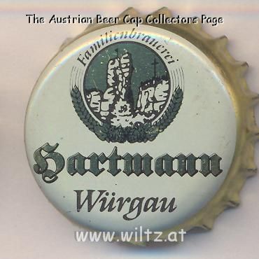 Beer cap Nr.7169: Kellerbier produced by Hartmann-Bräu Ambros Hartmann/Würgau