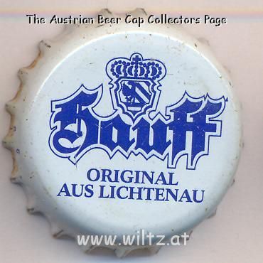 Beer cap Nr.7188: Hauff produced by Hauff Bräu/Lichtenau