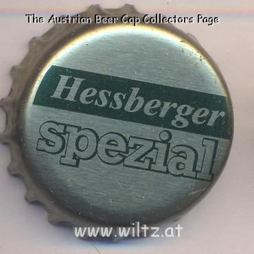 Beer cap Nr.7200: Hessberger Spezial produced by Tannenbräu/Hessberg