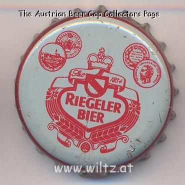 Beer cap Nr.7249: Riegeler Bier produced by Riegeler/Riegel