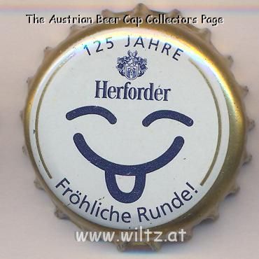 Beer cap Nr.7268: Herforder produced by Brauerei Felsenkeller/Herford