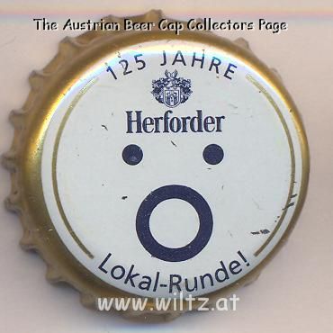 Beer cap Nr.7278: Herforder produced by Brauerei Felsenkeller/Herford