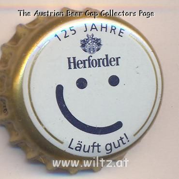Beer cap Nr.7283: Herforder produced by Brauerei Felsenkeller/Herford